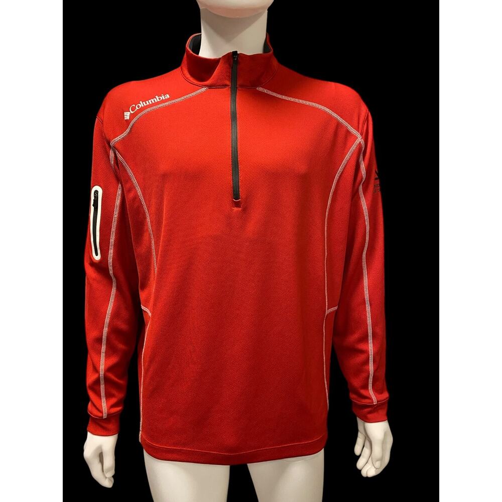 Columbia Golf Men's Omni-WickShotgun 1/4 Zip-Mens XL-Municipal Group Companies